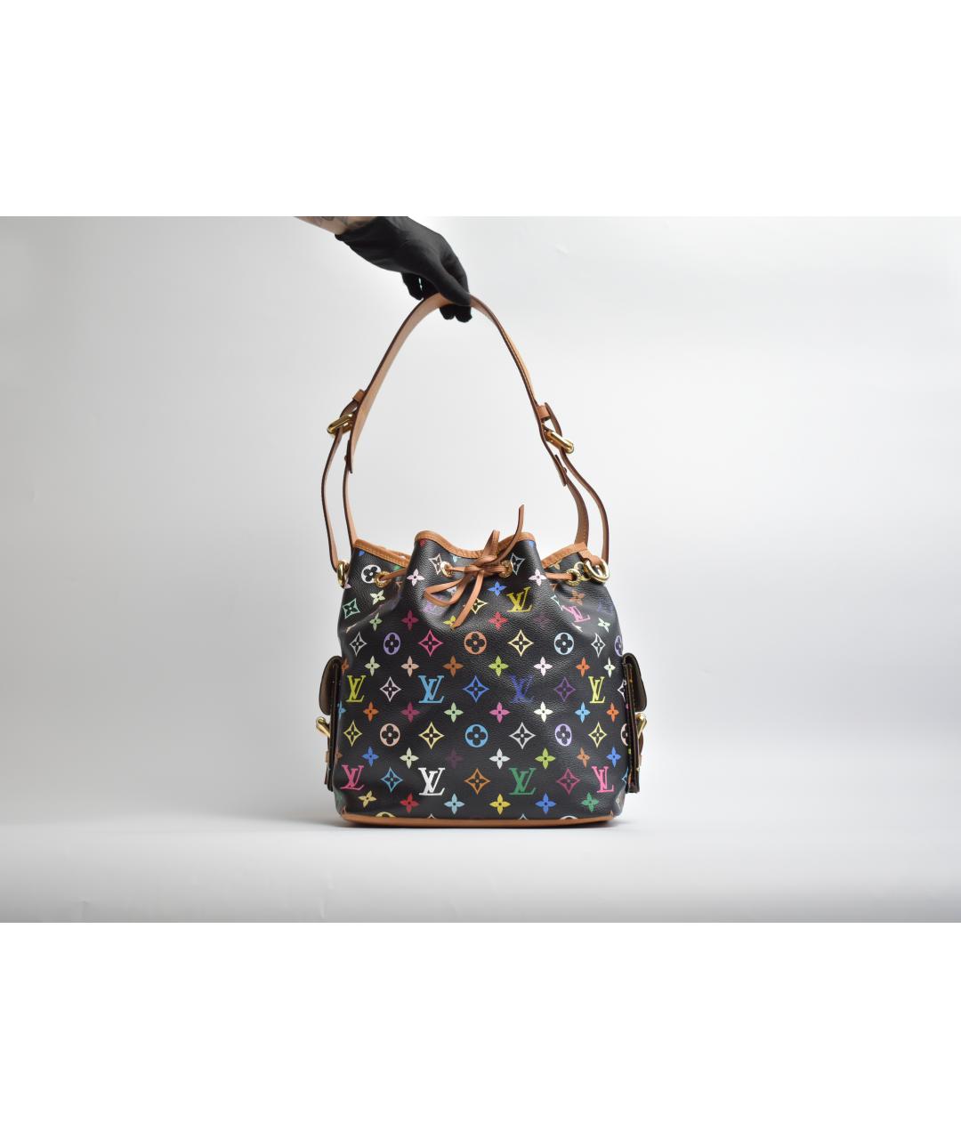 LOUIS VUITTON Черная сумка через плечо, фото 9