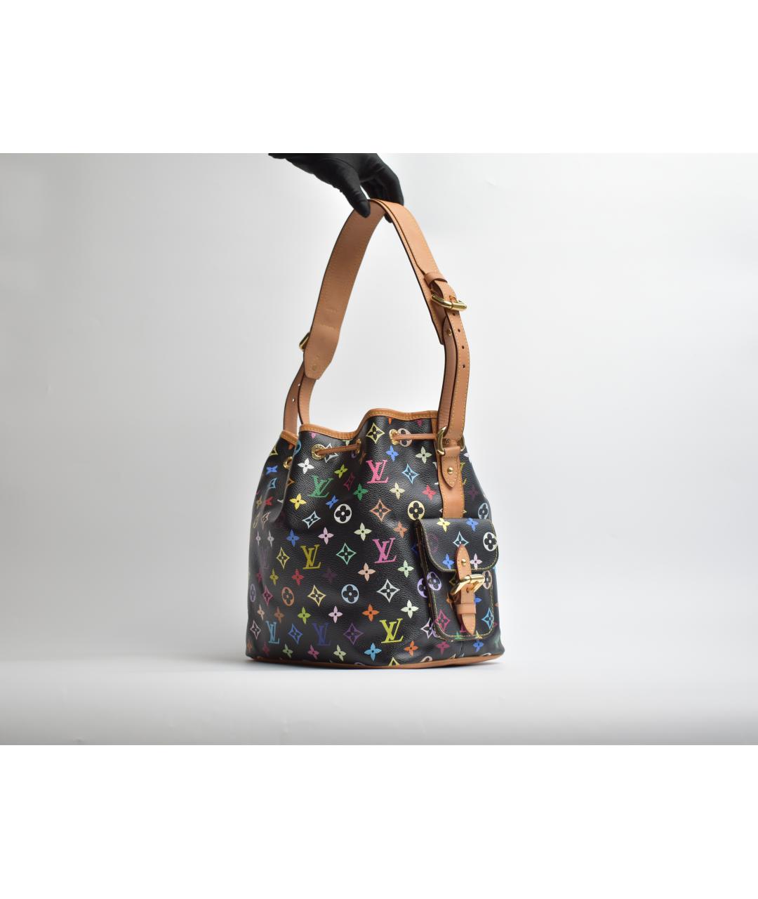 LOUIS VUITTON Черная сумка через плечо, фото 5