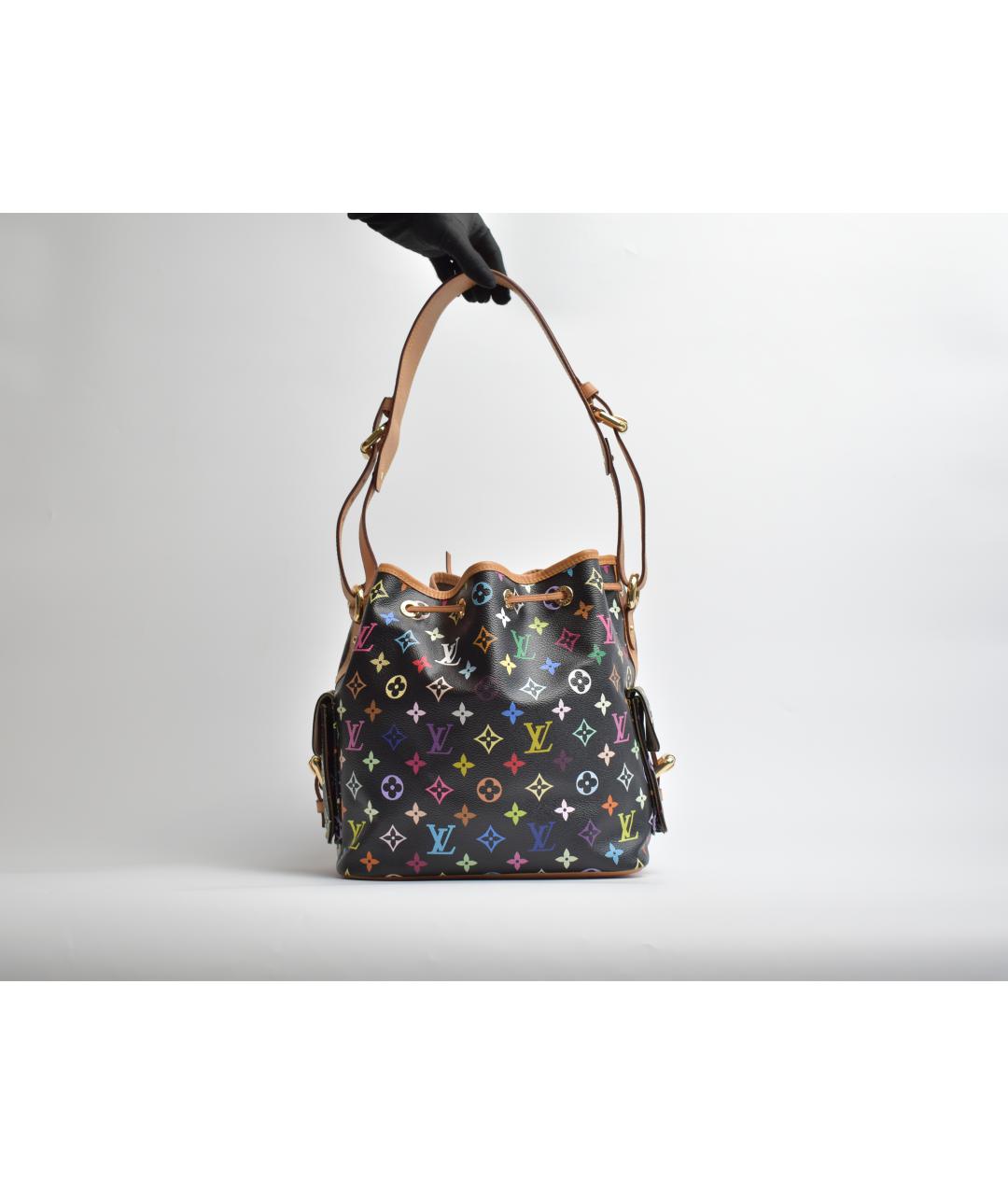 LOUIS VUITTON Черная сумка через плечо, фото 3
