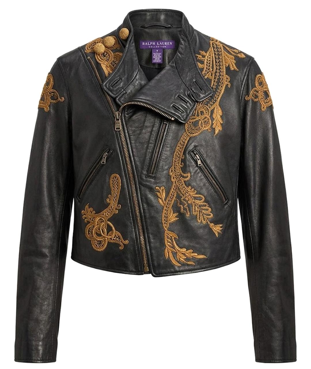 RALPH LAUREN PURPLE LABEL Черная куртка, фото 1