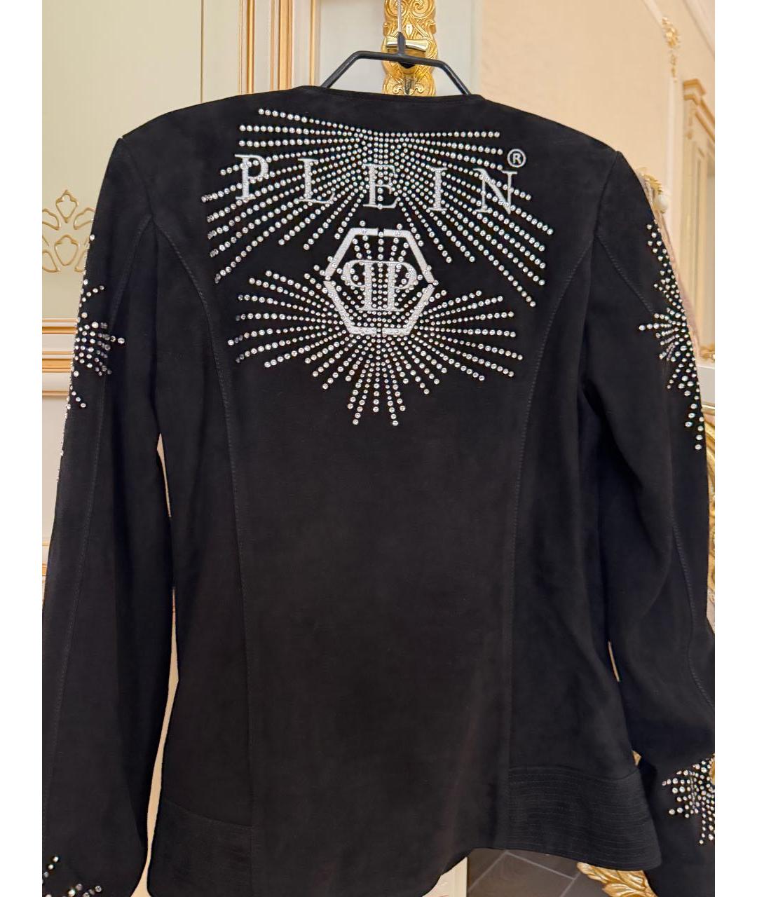 PHILIPP PLEIN Черная куртка, фото 2
