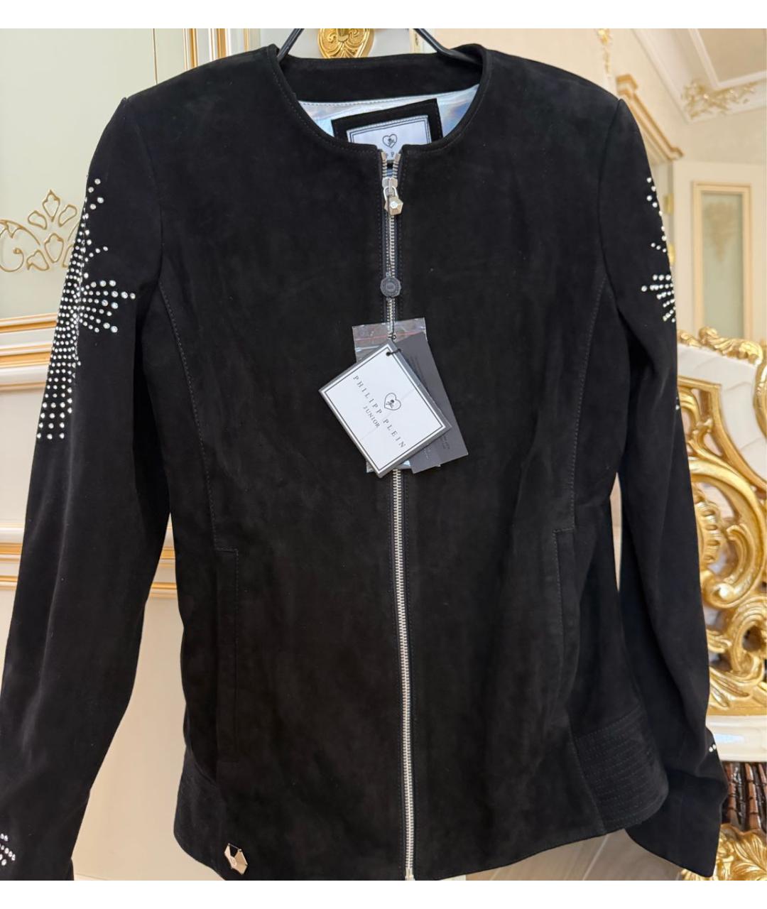 PHILIPP PLEIN Черная куртка, фото 4