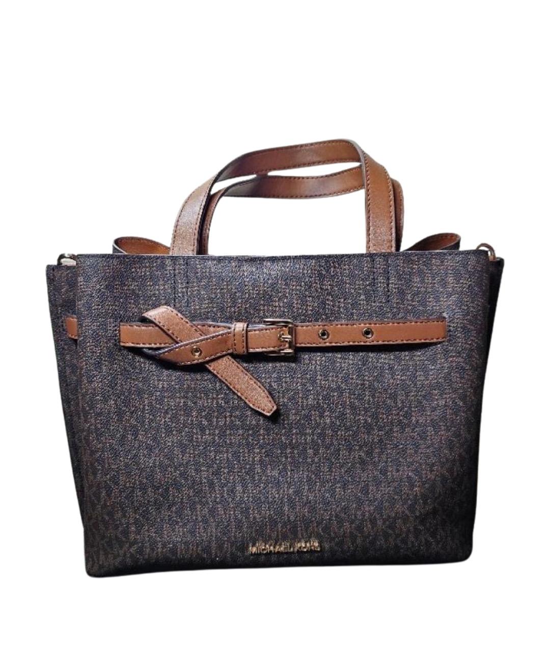 MICHAEL MICHAEL KORS Коричневая сумка с короткими ручками, фото 1