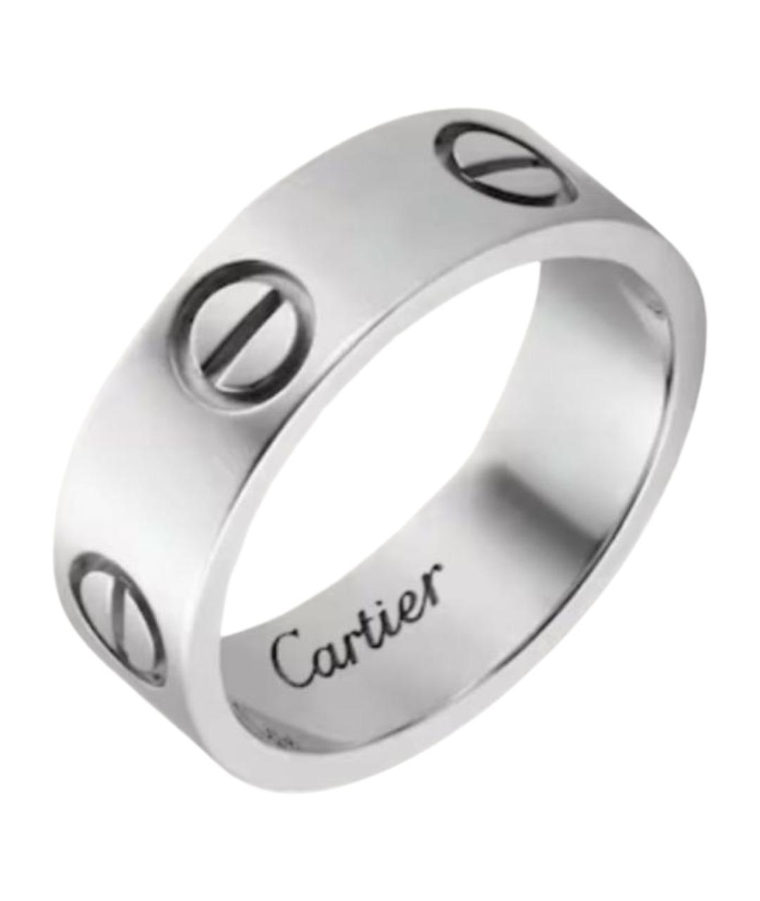 CARTIER Серебряное кольцо из белого золота, фото 1