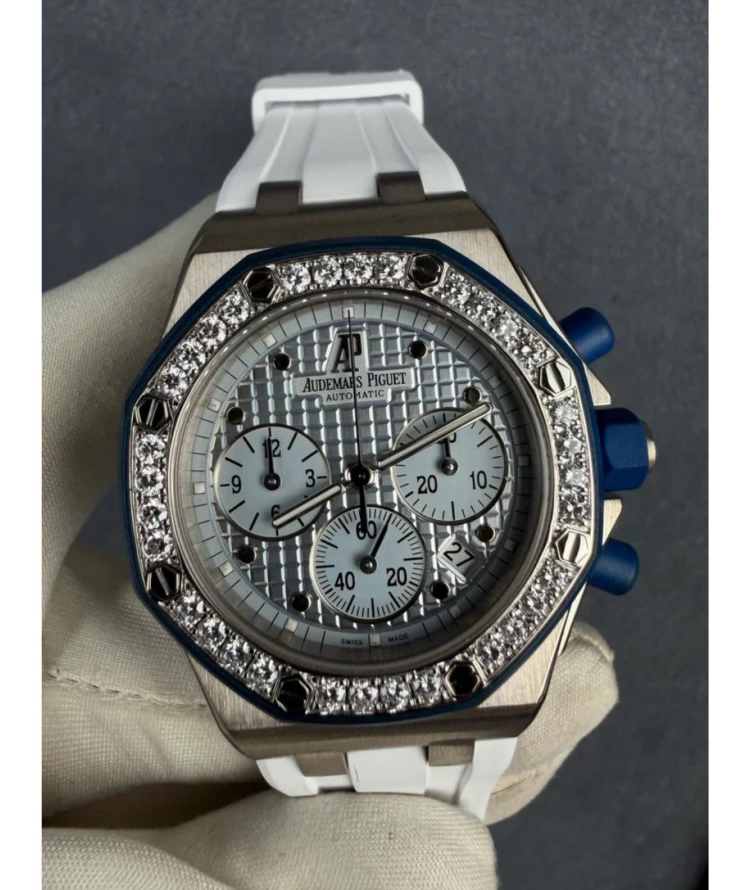 Audemars Piguet Белые часы из белого золота, фото 3