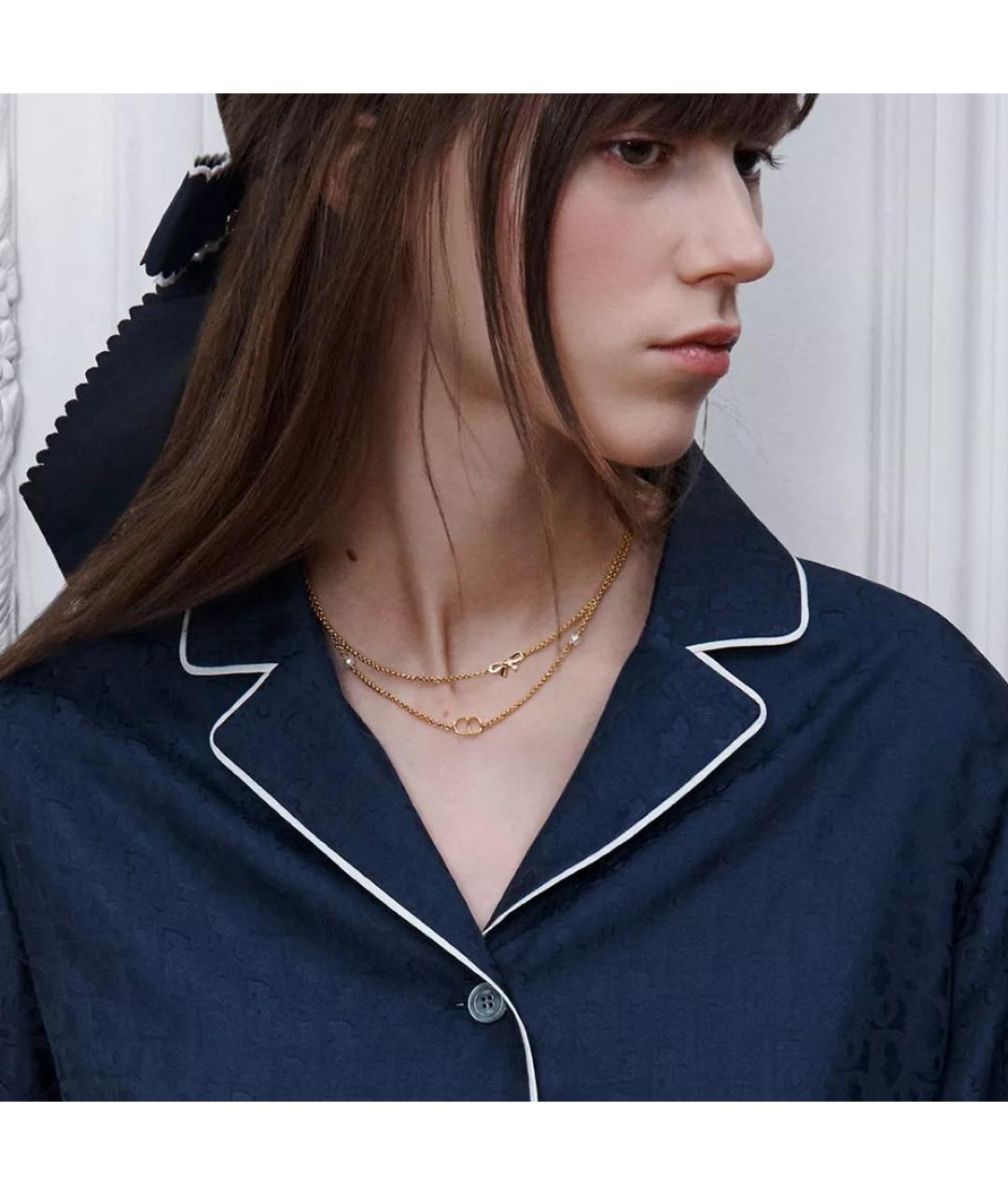 CHRISTIAN DIOR Золотое колье, фото 2