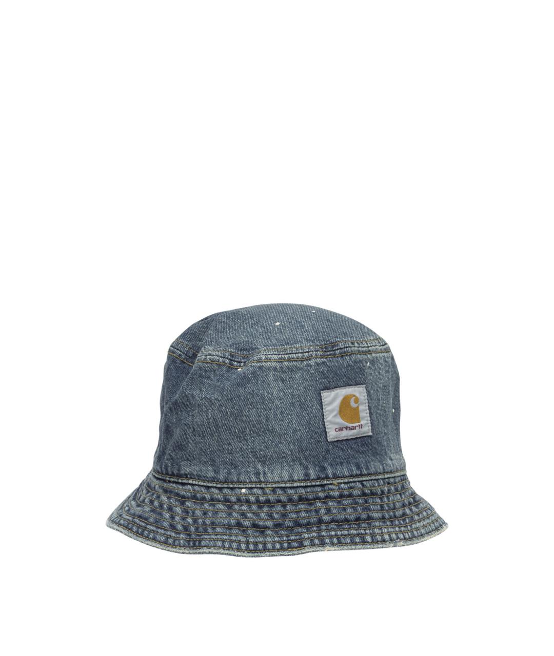 CARHARTT WIP Синяя хлопковая шляпа, фото 2