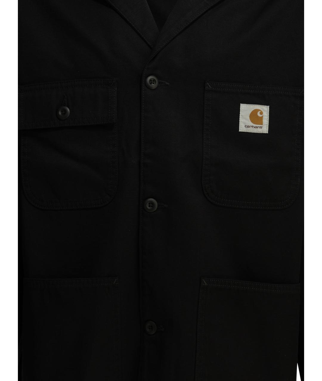 CARHARTT WIP Черная хлопковая куртка, фото 3