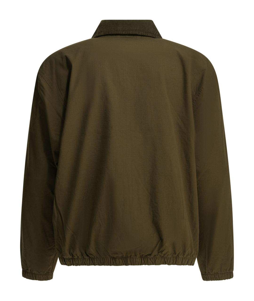CARHARTT WIP Зеленая хлопковая куртка, фото 2