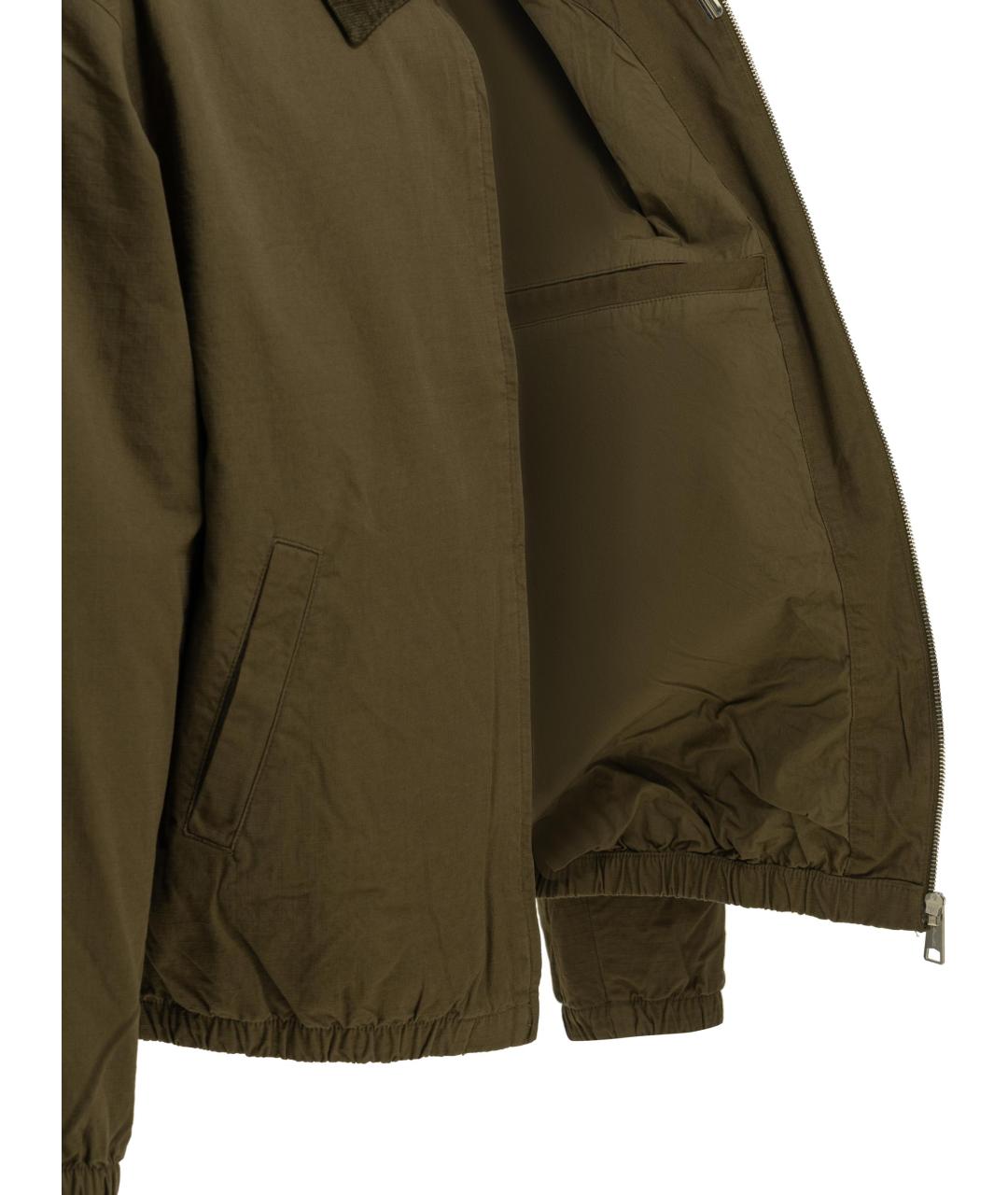 CARHARTT WIP Зеленая хлопковая куртка, фото 4