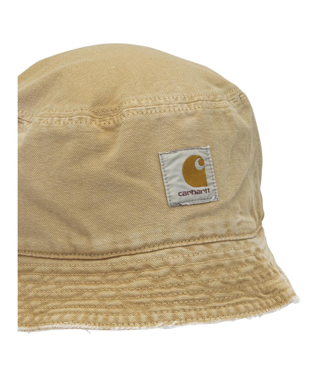 CARHARTT WIP Бежевая хлопковая шляпа, фото 4