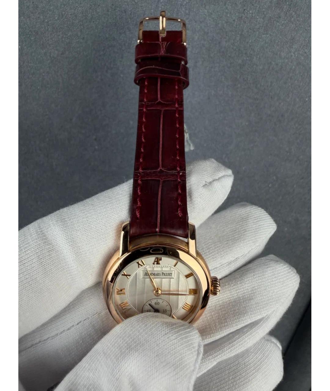 Audemars Piguet Белые часы из розового золота, фото 5
