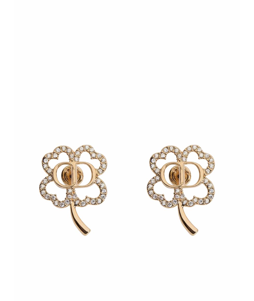 CHRISTIAN DIOR Золотые серьги, фото 1