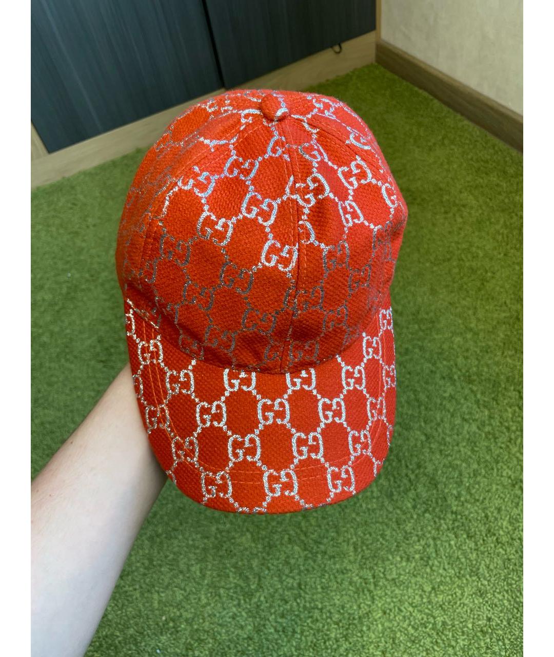 GUCCI Красная кепка/бейсболка, фото 2