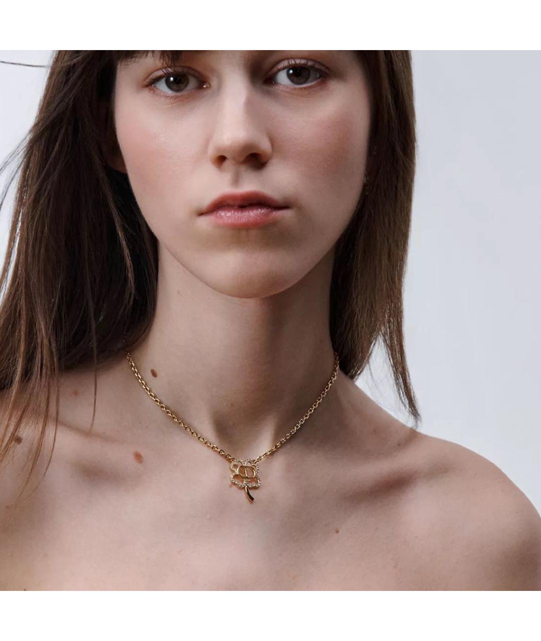 CHRISTIAN DIOR Золотое колье, фото 3