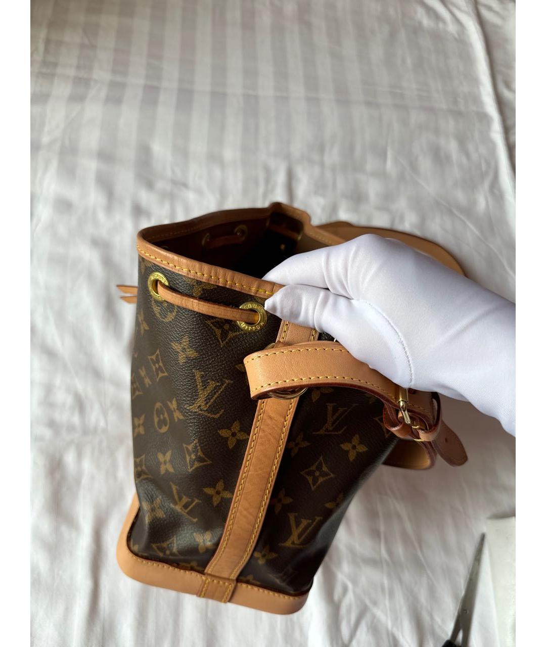 LOUIS VUITTON Коричневая сумка тоут, фото 3