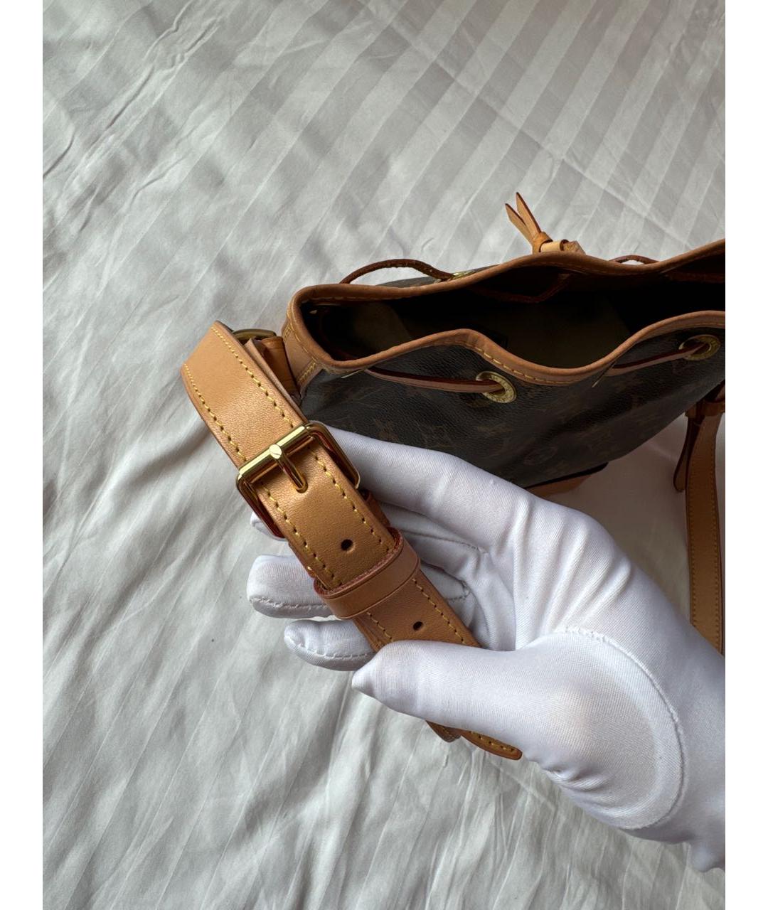 LOUIS VUITTON Коричневая сумка тоут, фото 4