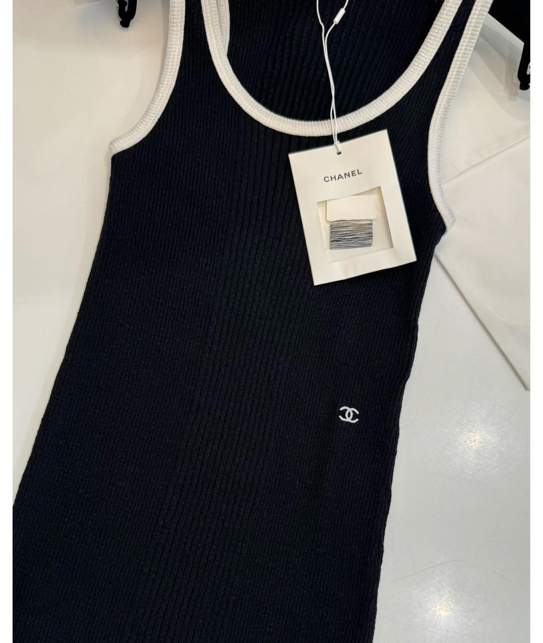 CHANEL Черное повседневное платье, фото 3