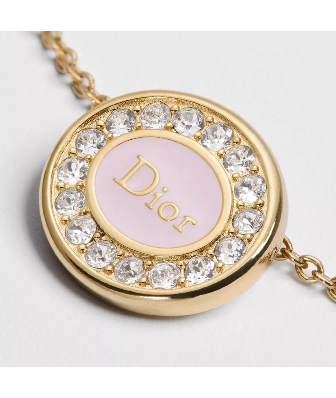 CHRISTIAN DIOR Розовое колье, фото 3