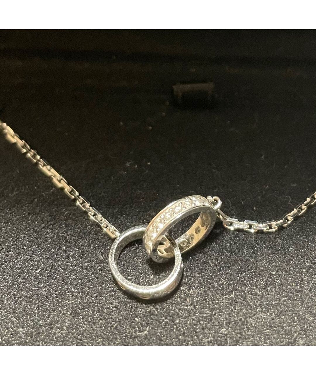 CARTIER Белое колье из белого золота, фото 6