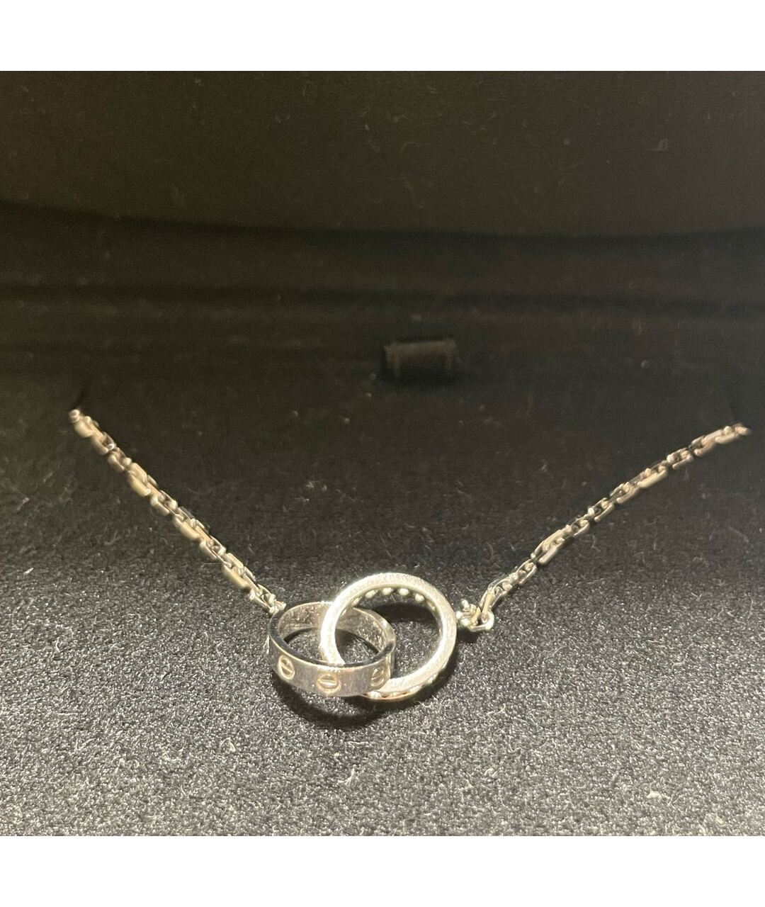 CARTIER Белое колье из белого золота, фото 2