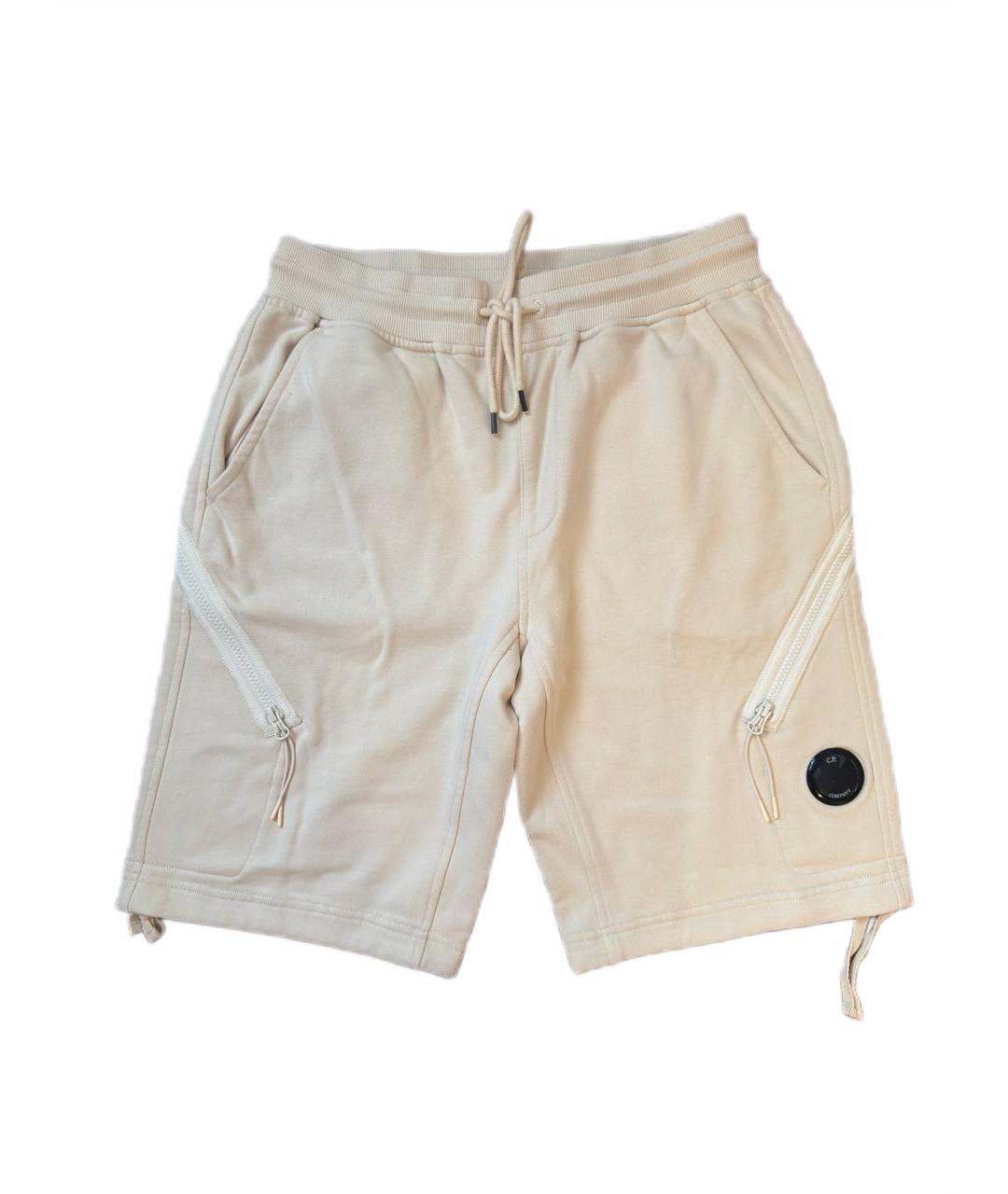 CP COMPANY Бежевые хлопковые шорты, фото 2