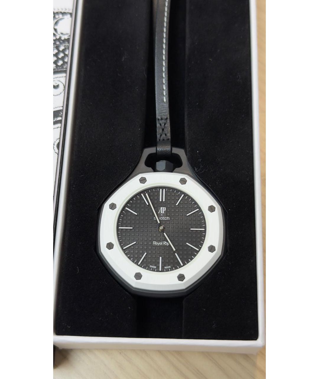 Swatch Черные часы, фото 7