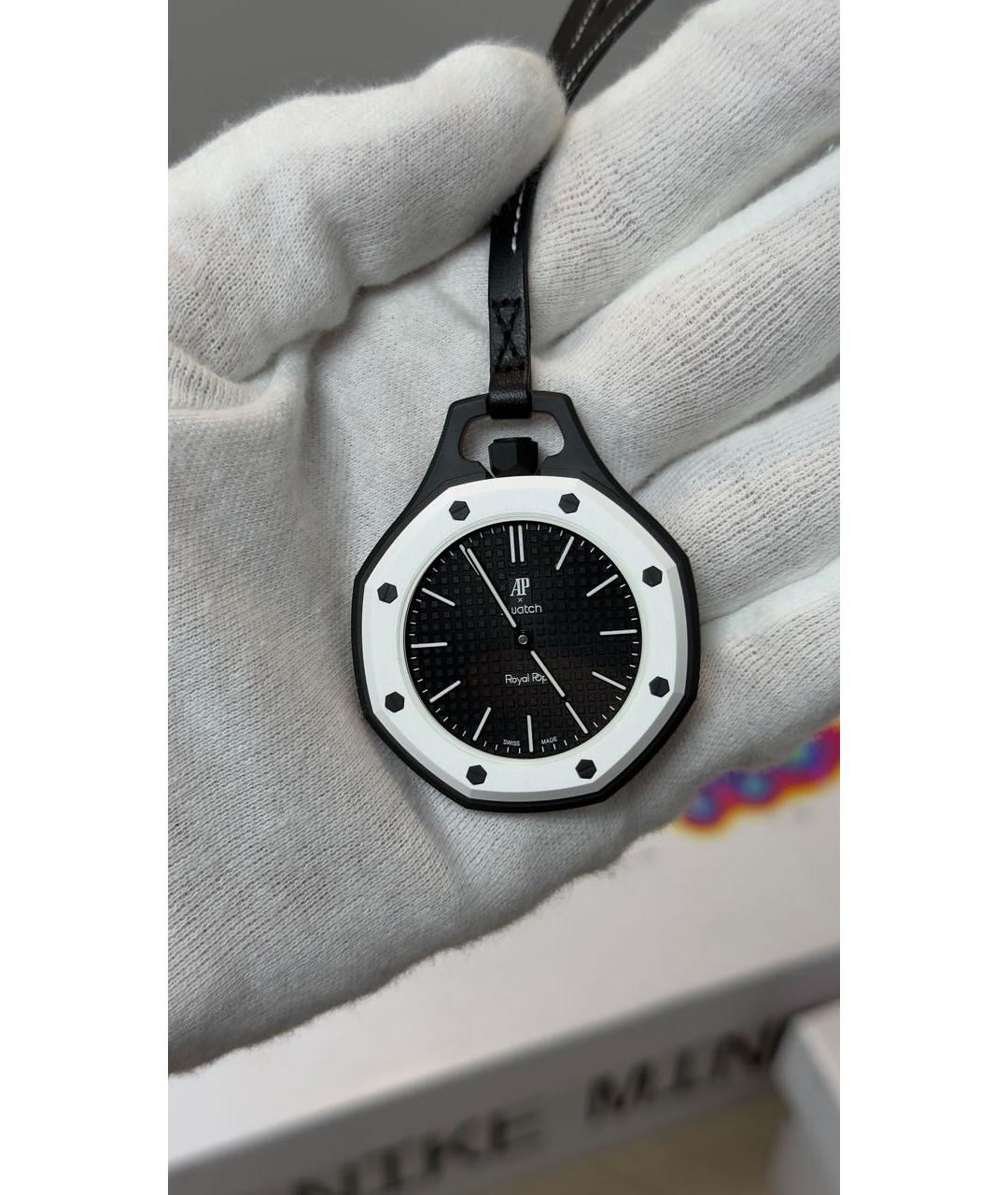 Swatch Черные часы, фото 2