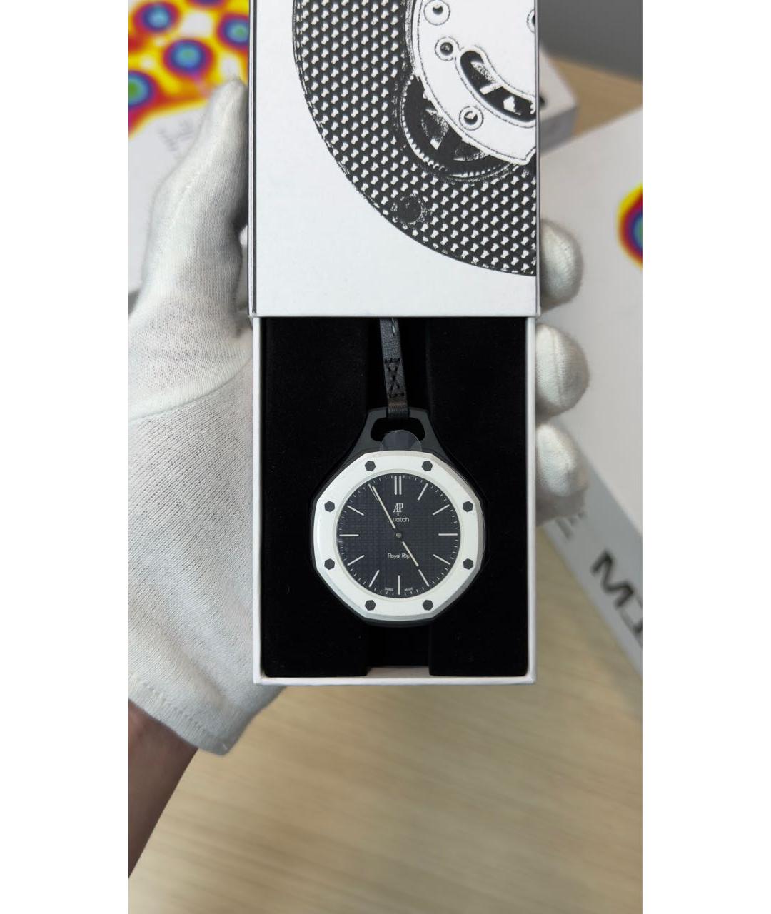 Swatch Черные часы, фото 6