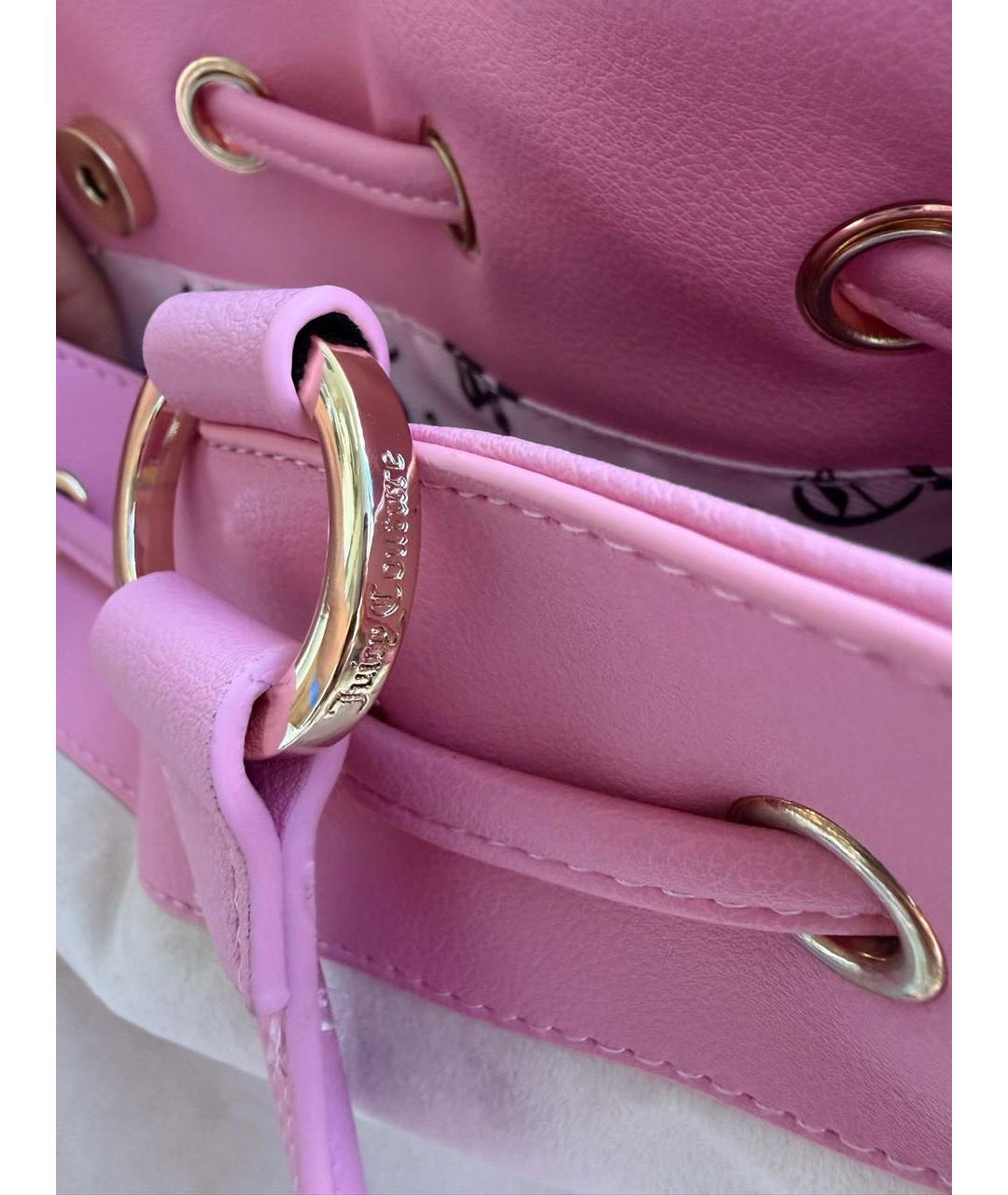 JUICY COUTURE Розовая сумка тоут, фото 8