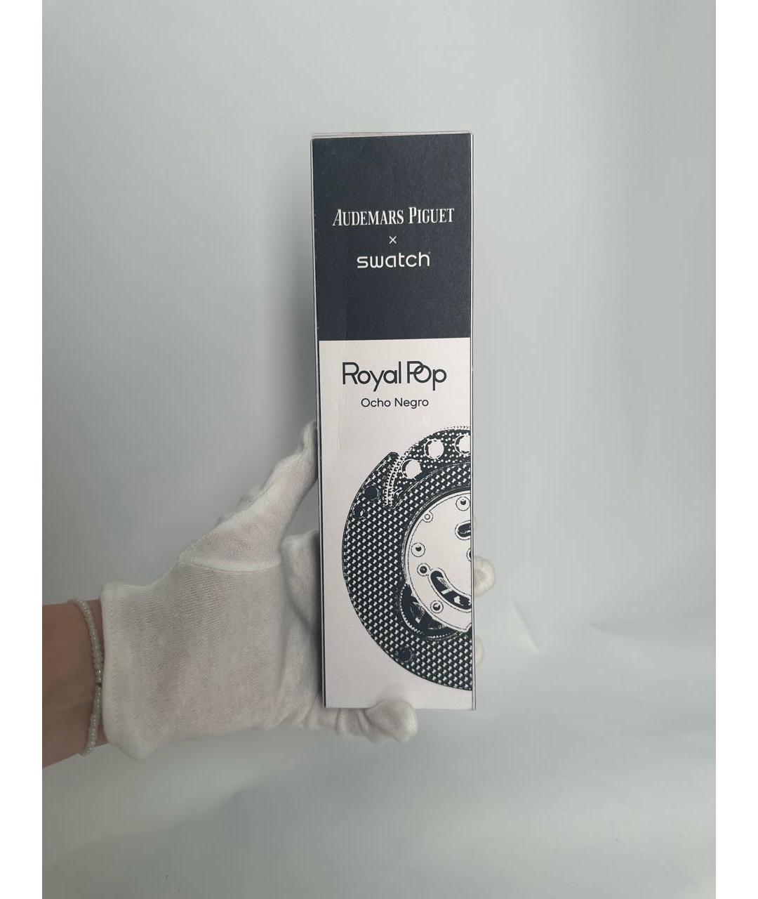 Swatch Черные часы, фото 5