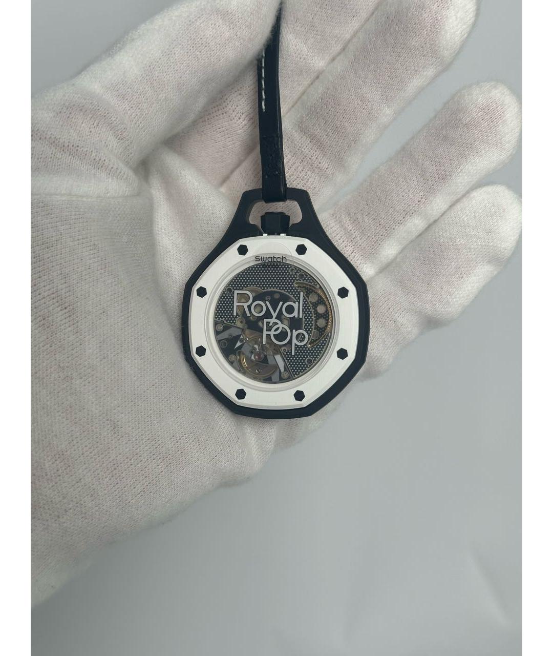 Swatch Черные часы, фото 8