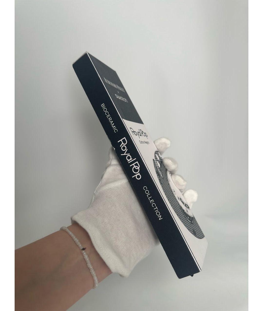 Swatch Черные часы, фото 6