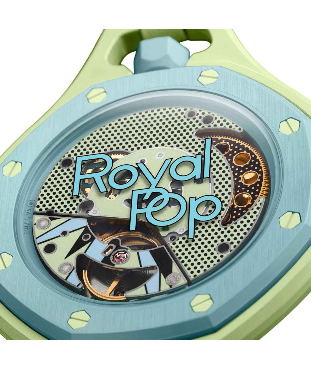 Swatch Салатовые часы, фото 3