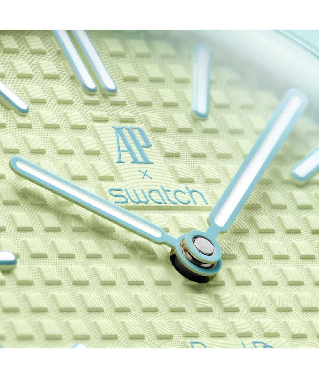 Swatch Салатовые часы, фото 5