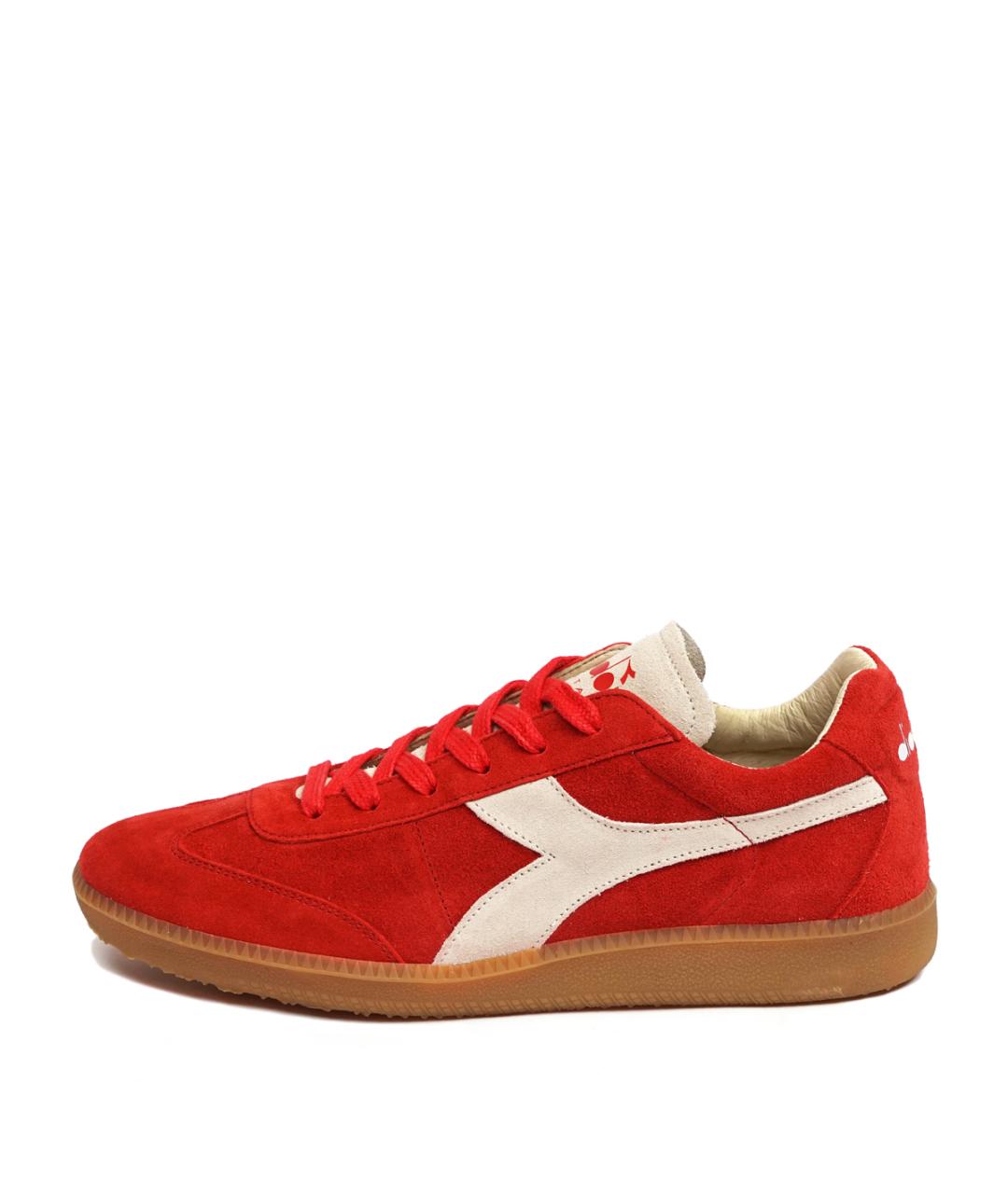 DIADORA HERITAGE Красные замшевые низкие кроссовки / кеды, фото 10
