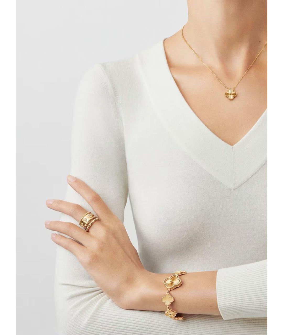 VAN CLEEF & ARPELS Золотая подвеска из желтого золота, фото 6