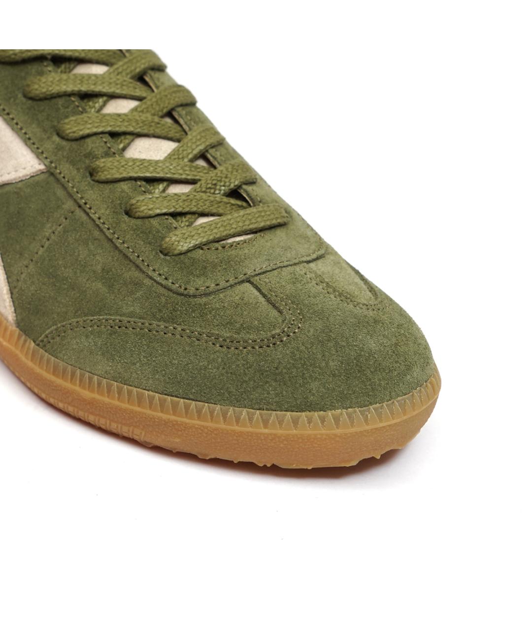 DIADORA HERITAGE Хаки замшевые низкие кроссовки / кеды, фото 7