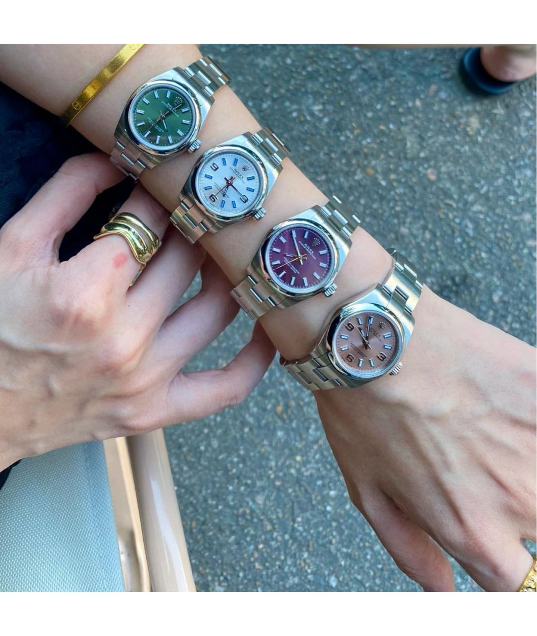ROLEX Металлические часы, фото 7