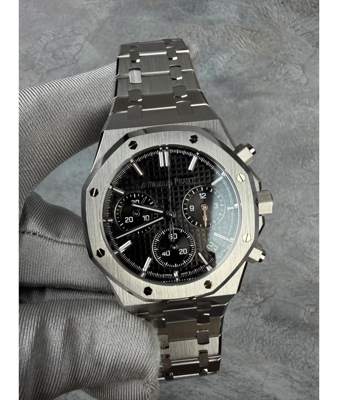 Audemars Piguet Черные металлические часы, фото 2
