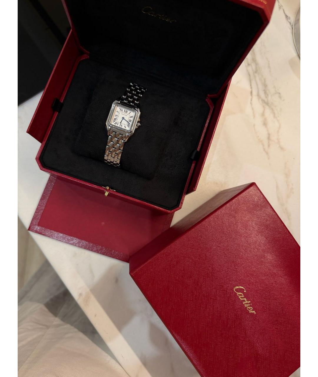 CARTIER Серебряные часы, фото 2