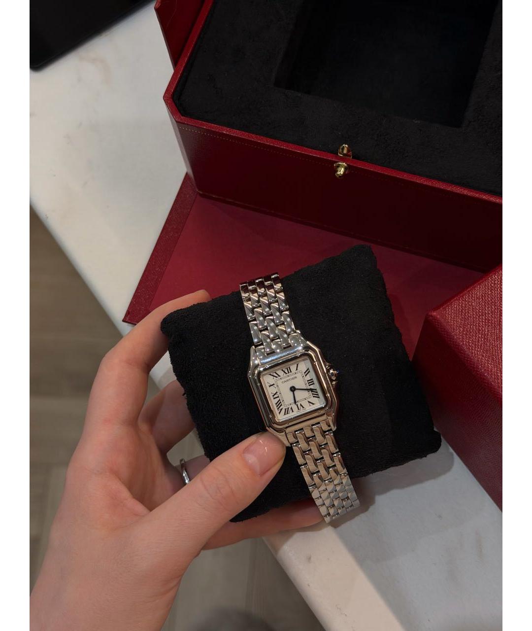 CARTIER Серебряные часы, фото 6