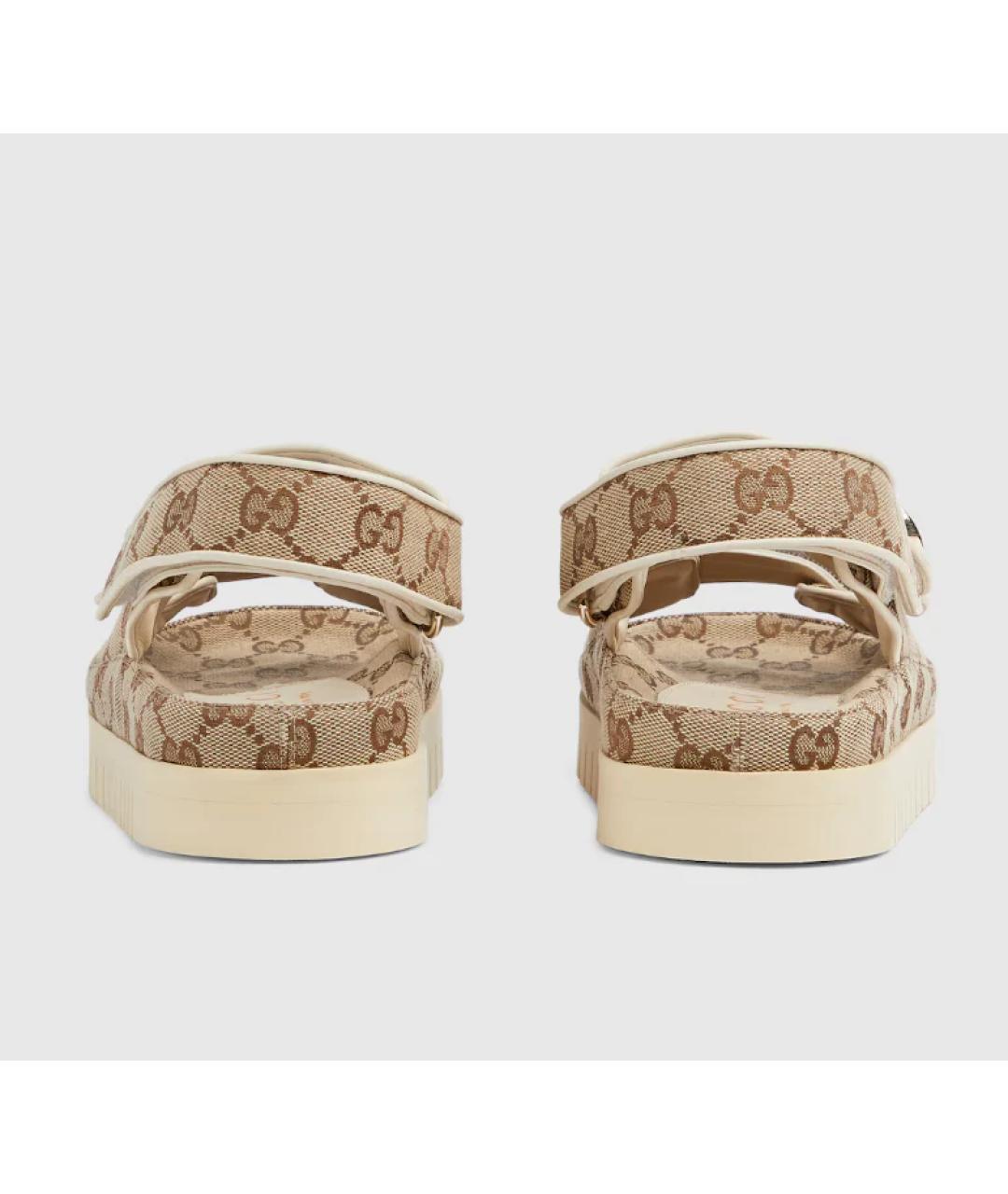 GUCCI Коричневые сандалии, фото 3