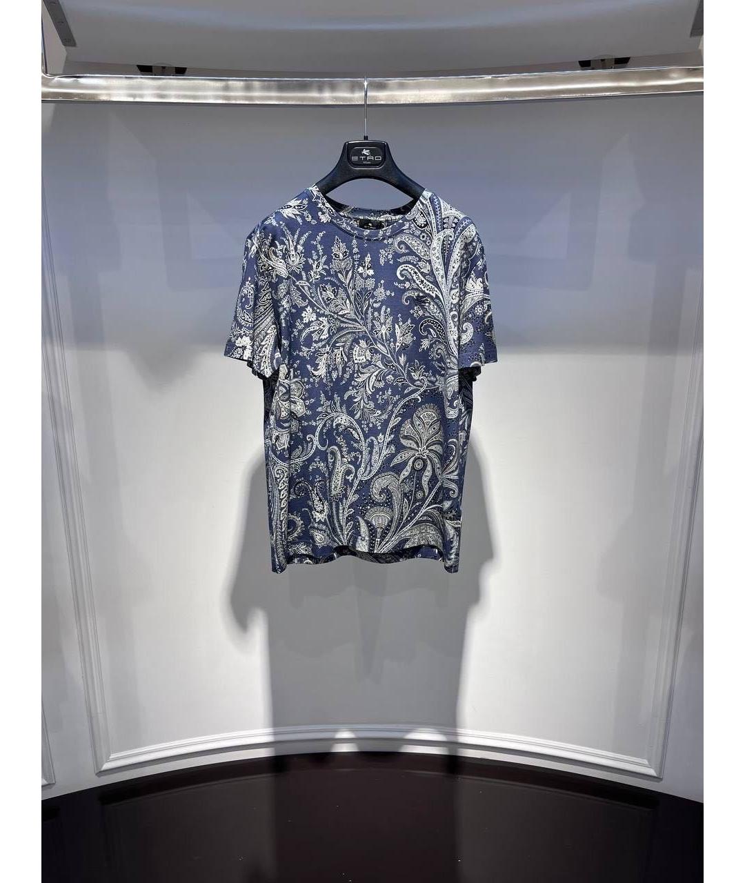ETRO Мульти хлопковая футболка, фото 2