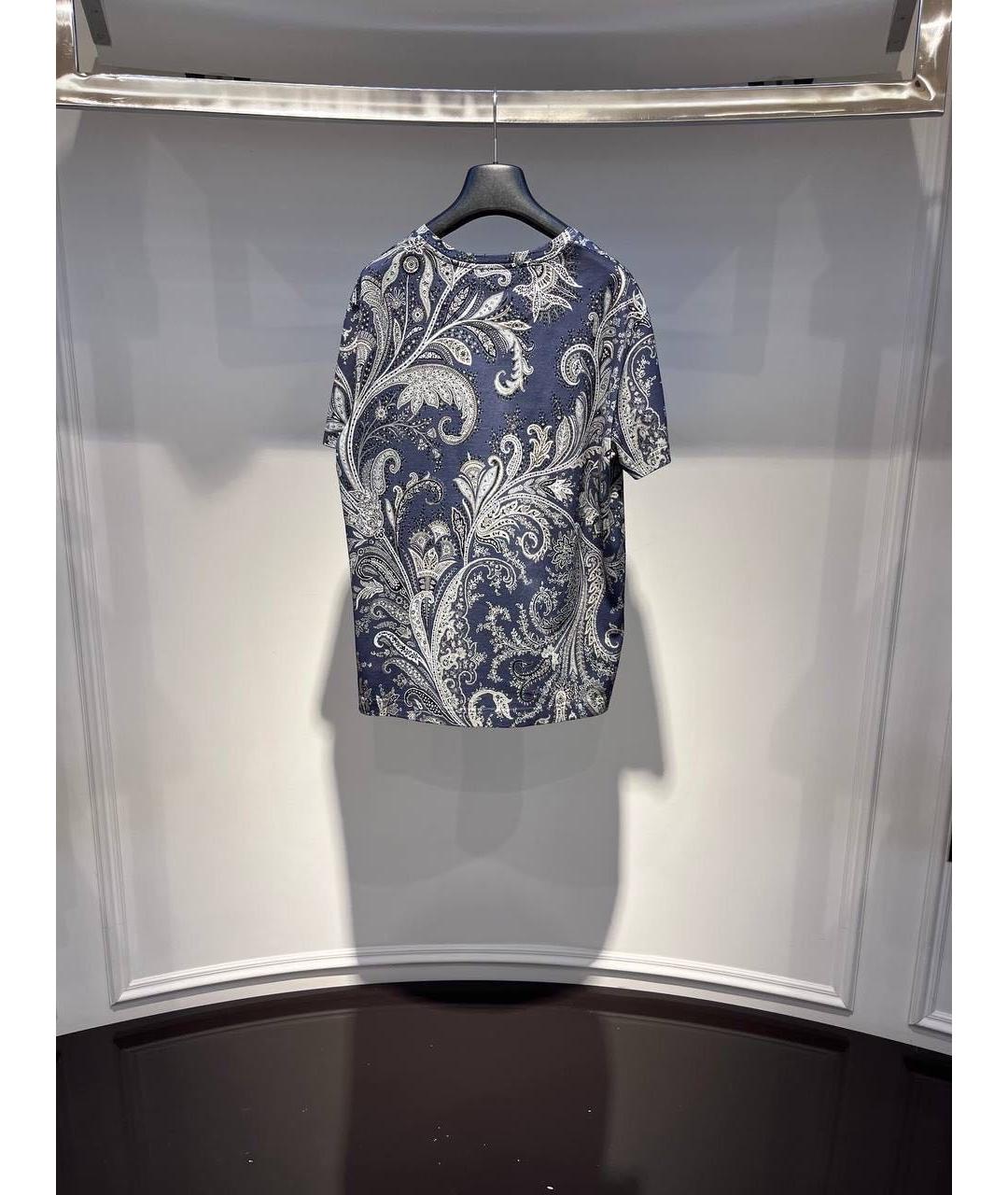 ETRO Мульти хлопковая футболка, фото 3