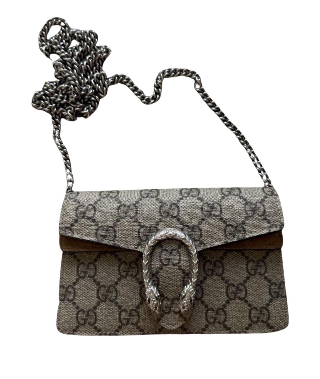 GUCCI Бежевая сумка через плечо, фото 1