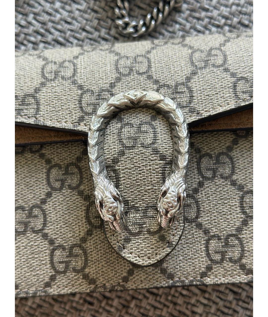 GUCCI Бежевая сумка через плечо, фото 5