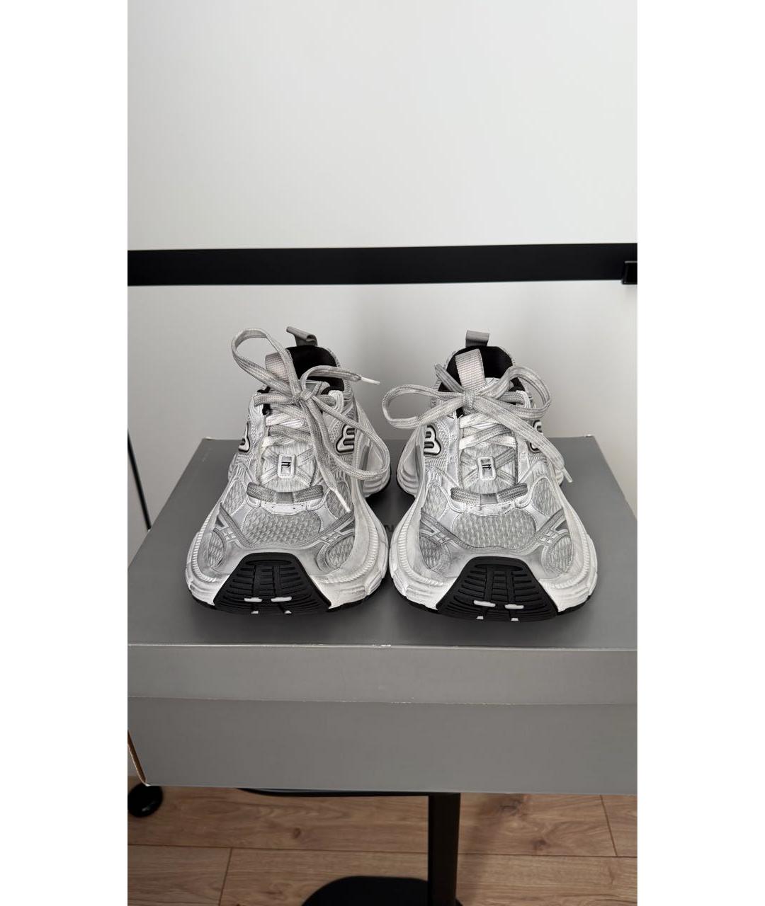 BALENCIAGA Серые кроссовки, фото 2