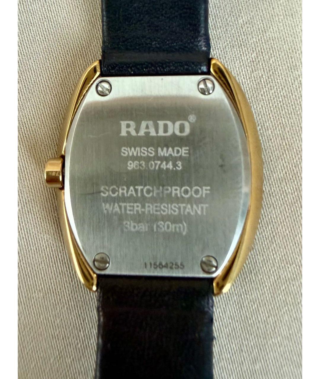 RADO Черные часы, фото 2