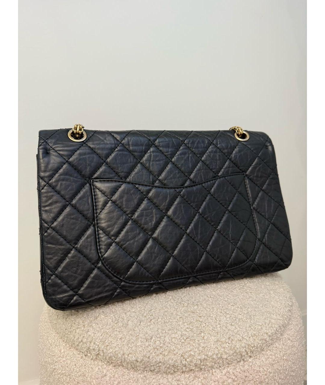 CHANEL Черная кожаная сумка через плечо, фото 3